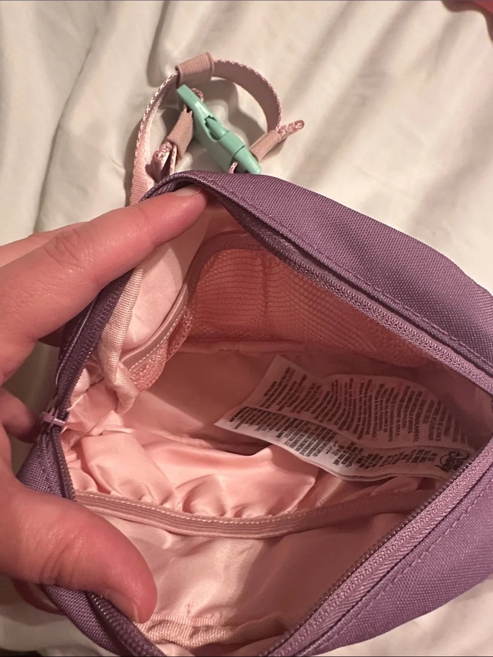 Pink & Purple Disney World Crossbody Bag